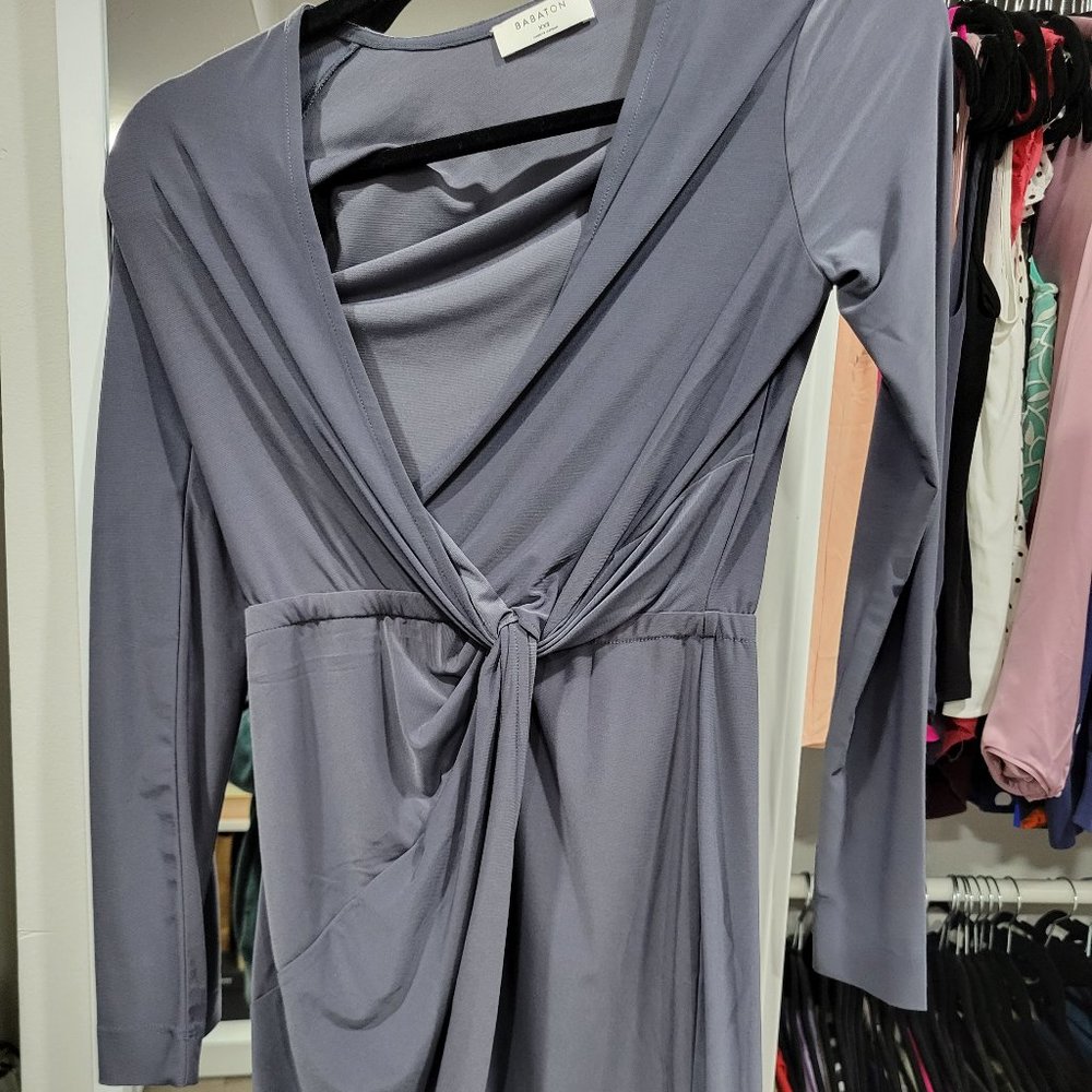 Babaton Aritzua faux wrap dress xxs